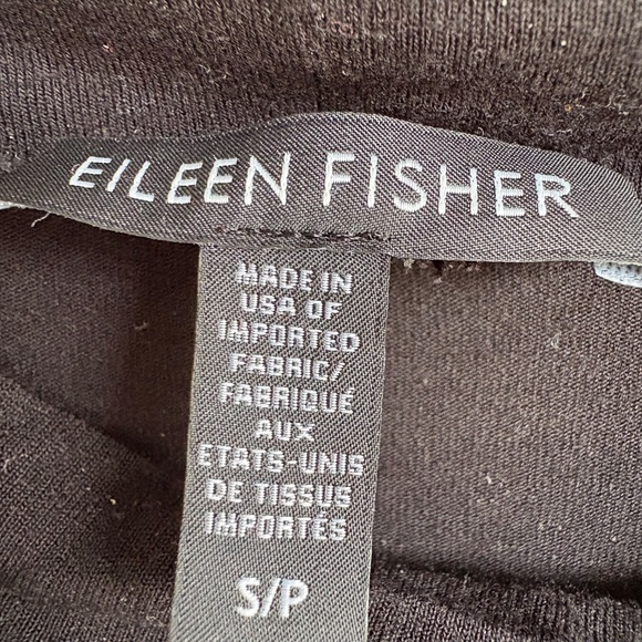 Eileen Fisher Black Mock Neck Tunic - Picture 5 of 7